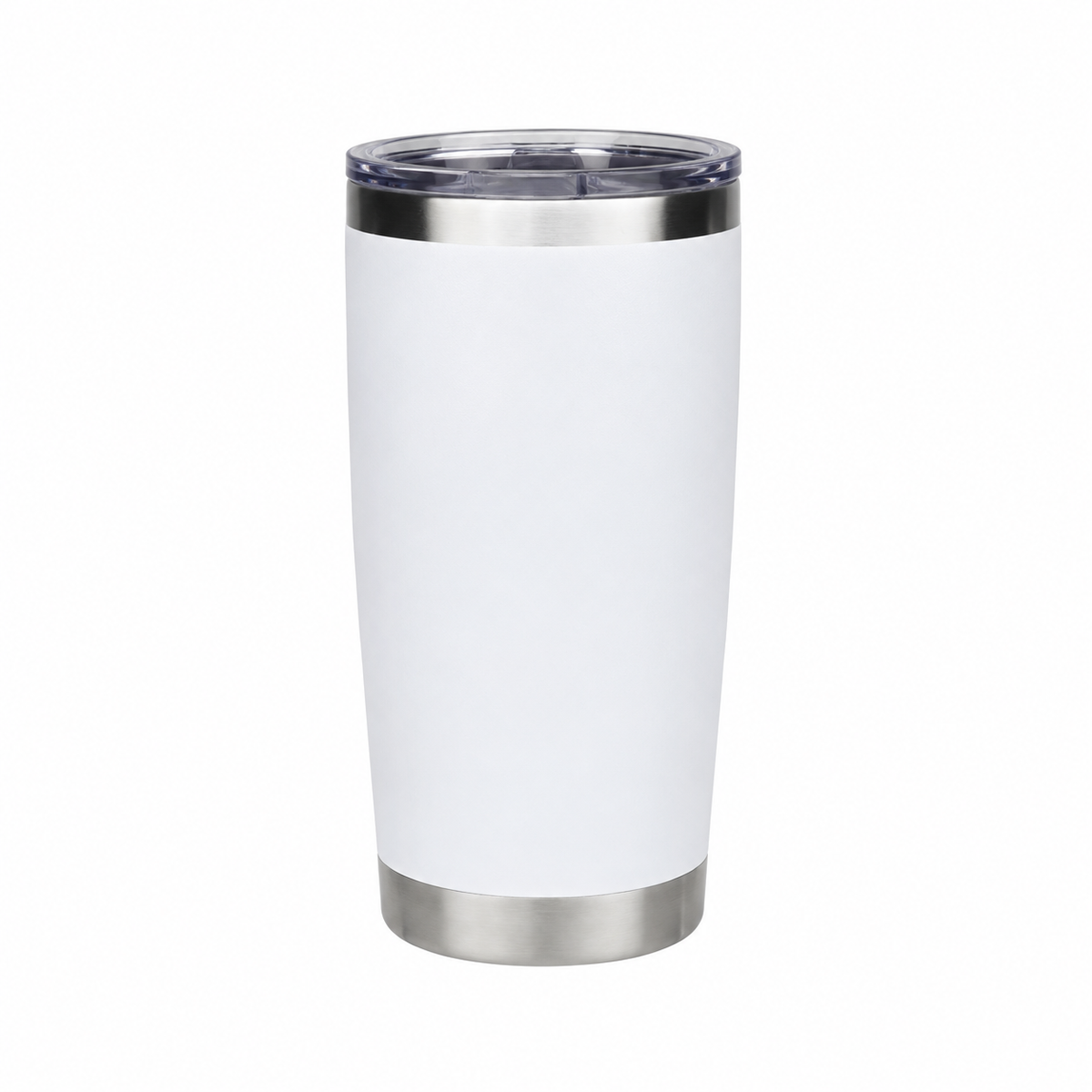 Custom 20 oz White Travel Tumbler